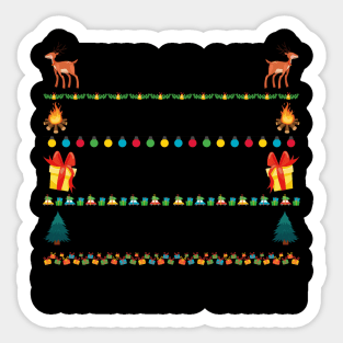 This Is My It's Too Hot For Ugly Christmas Sweaters Shirt Sticker